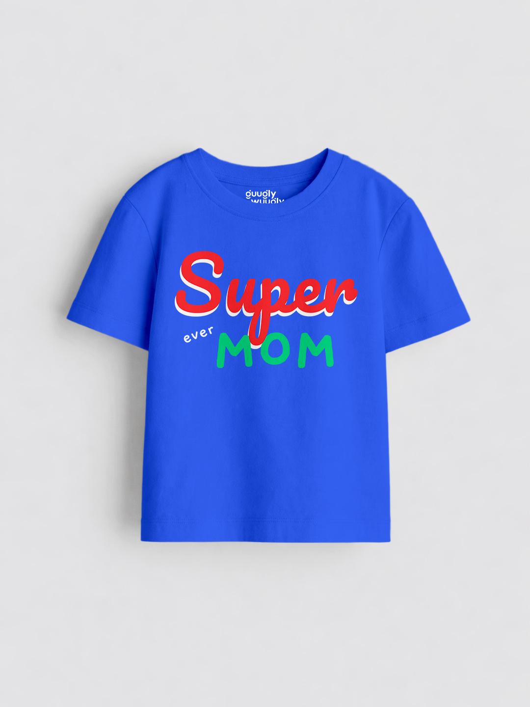 Boys SuperMom ClassicBlue Tshirt