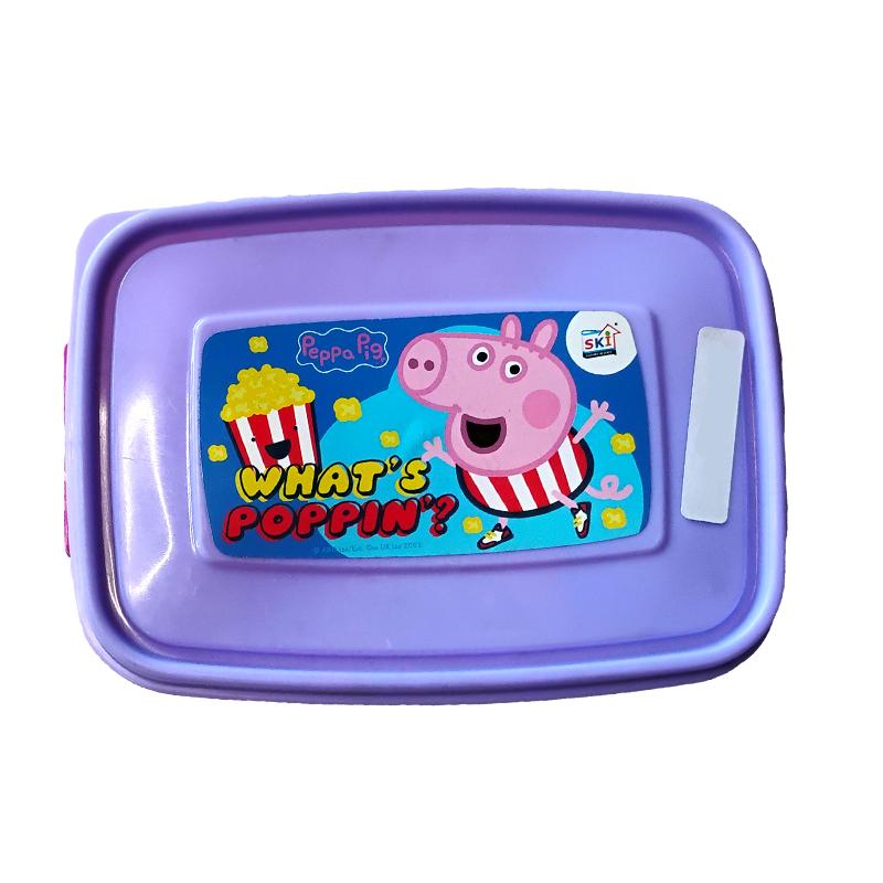 SKI Pink Interval Lunch Box | Lunch Box for Kids | Insulated Tiffin Box for School Children | Lunch Boxes