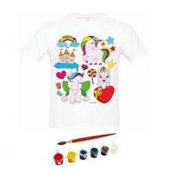 Paint Your T-Shirt Unicorn Theme