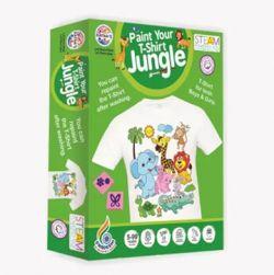 Paint your T-shirt Jungle theme