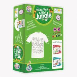 Paint your T-shirt Jungle theme