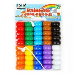 Rainbow Jumbo Beads