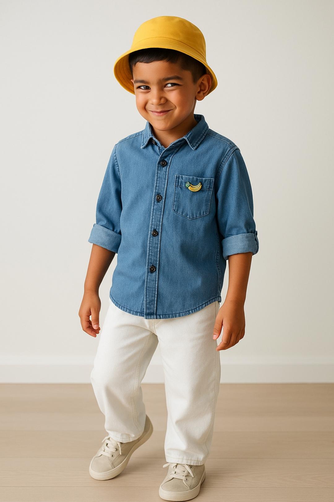 TALES & STORIES Boys Opaque Casual Shirt