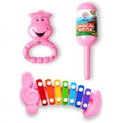 Ratnas Baby Touch Musical Masti (Pink)