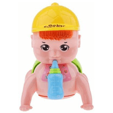 Baby's Friends Crawling Baby