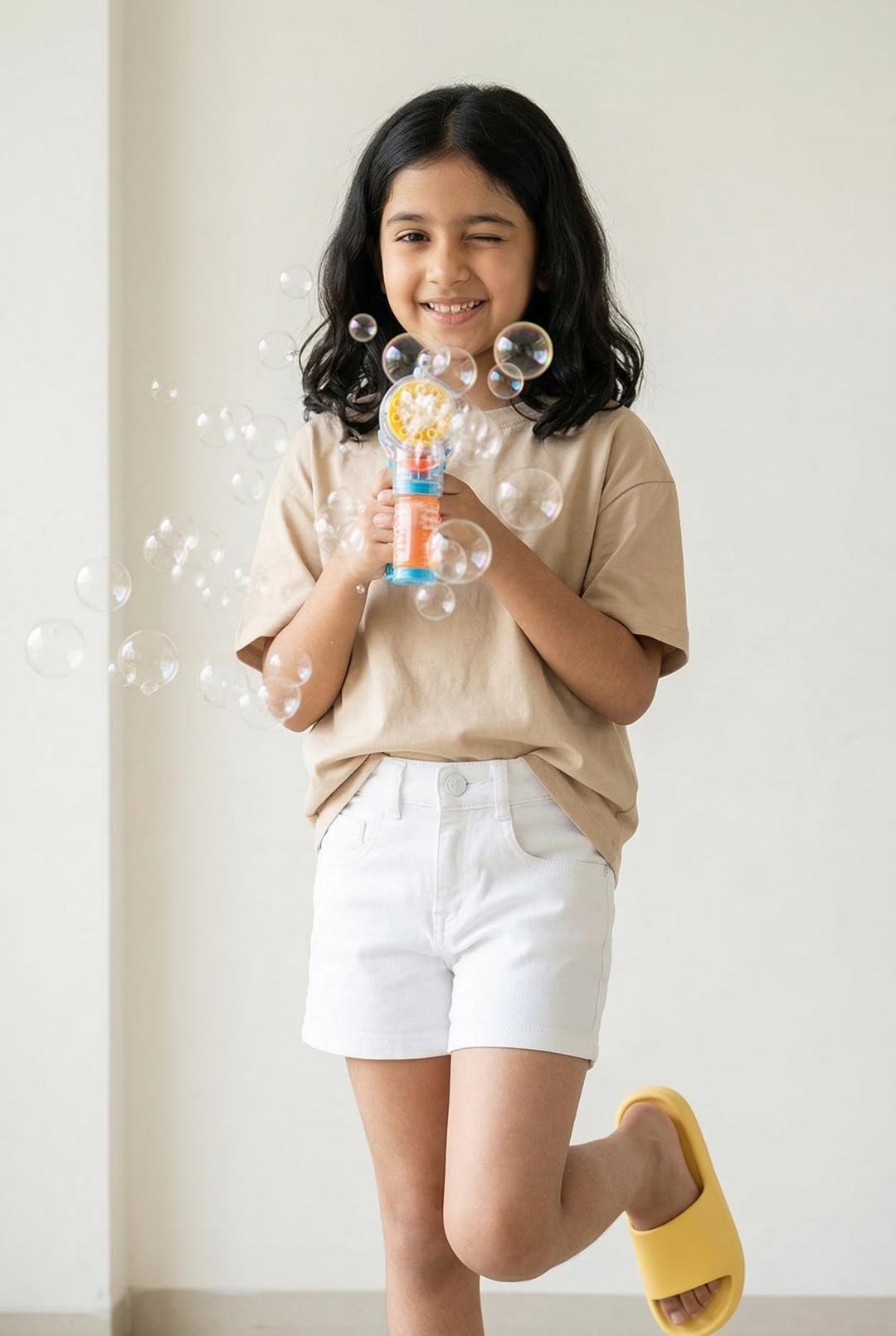 TALES & STORIES Girls Washed Outdoor Shorts