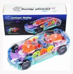 Transparent Toy Car With 3D Display