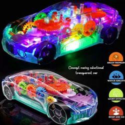 Transparent Toy Car With 3D Display