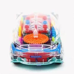 Transparent Toy Car With 3D Display