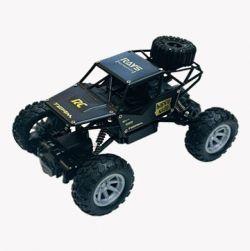 Black Remote Control Rock Crawler Two Wheel Drive