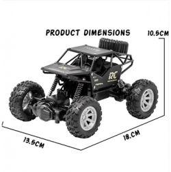 Black Remote Control Rock Crawler Two Wheel Drive