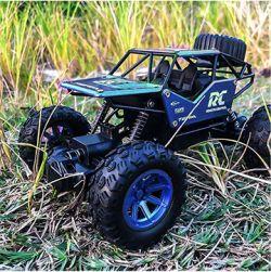 Blue Remote Control Rock Crawler Two Wheel Drive