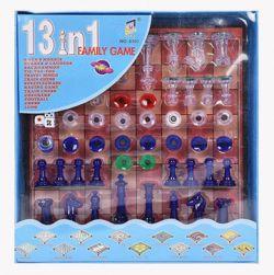 Magnetic Family Board Game 13 in 1