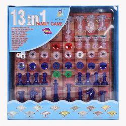 Magnetic Family Board Game 13 in 1