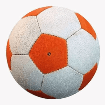 Orange Football for kids