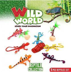 Reptile animals playset