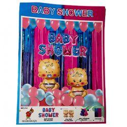 Baby shower kit with baby Foil balloons