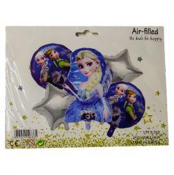 Frozen theme 5 pc Foil Balloon Set