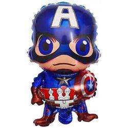 Captain America theme 5 pc Foil Balloon Set