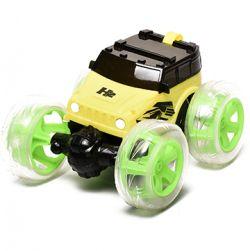 Acrobat Remote control Hummer Stunt Car (Yellow)