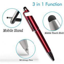 Multifunction Blue Ball Pen (Red)