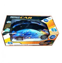 3D Remote Control Famous car with LED Light (Blue)