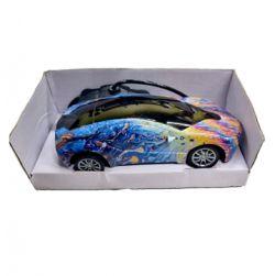 3D Remote Control Famous car with LED Light (Blue)