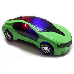 3D LED Light Toy with Remote Control (Green)