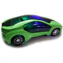 3D LED Light Toy with Remote Control (Green)