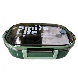 Tedemei Superior quality Stainless steel lunch box (Green)