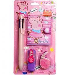 Peppa pig stationery set