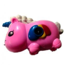 Unicorn Bubble Camera Toy for Kids(Pink)