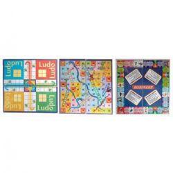 Ludo, Snake & Ladder and Business 3in1 Board Game