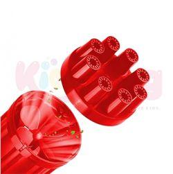 8-Hole Electric Bubbles Gun Red Color