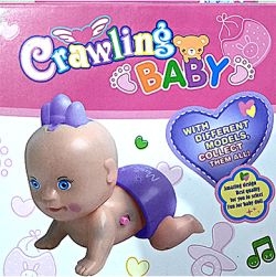Crawling Baby Purple
