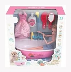 Baby Bath Doll Set