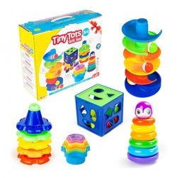 Tiny Tots 5in1 Gift Toy Set (Multicolor)