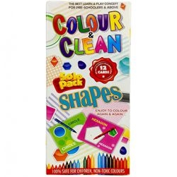 Colour & Clean Shape Cards
