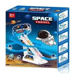 Space Travel Climbing Toys,Electric Space Chasing Race Track Game Set