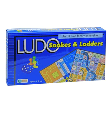 Ekta LUDO, SNAKES & LADDERS board game | Board Game for Kids & Family | Strategy Fun Indoor Game | Board Games