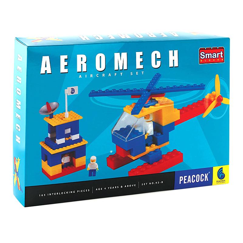 Peacock Aeromech | Building Blocks Toy for Kids | Construction Set Learning Toy | Building Blocks