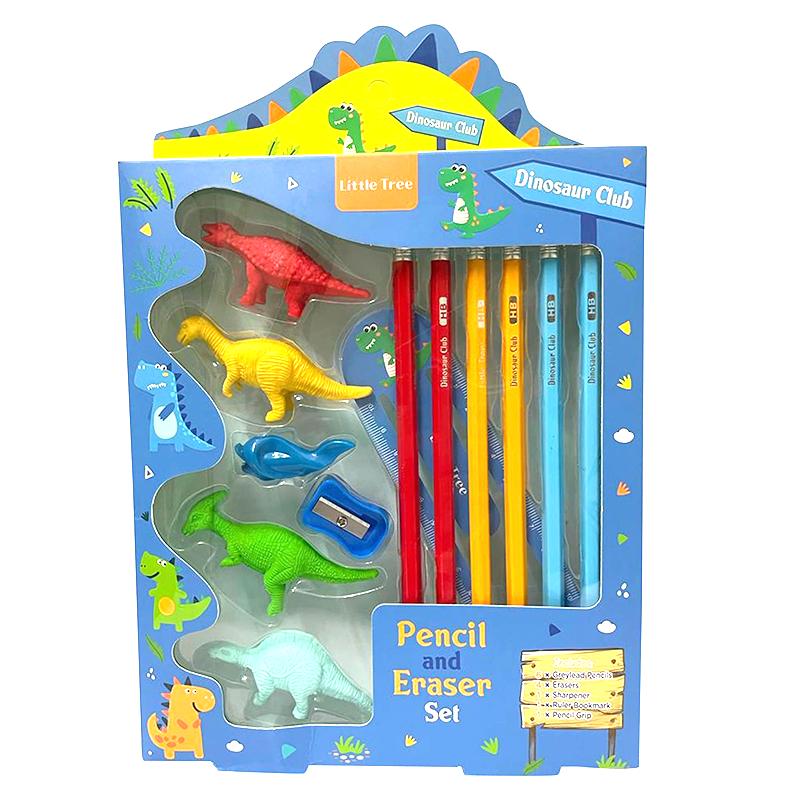 Dinosaur Pencil set | School Accessory for Students | Kids School Stationery Accessory | School Accessories