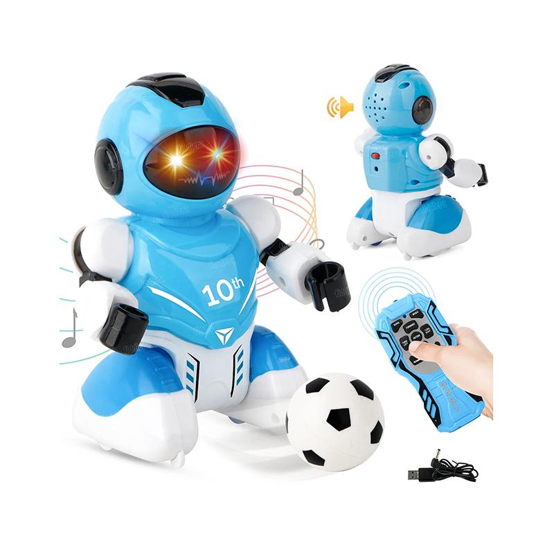 Soccer Robot R/C Football Game (Blue)