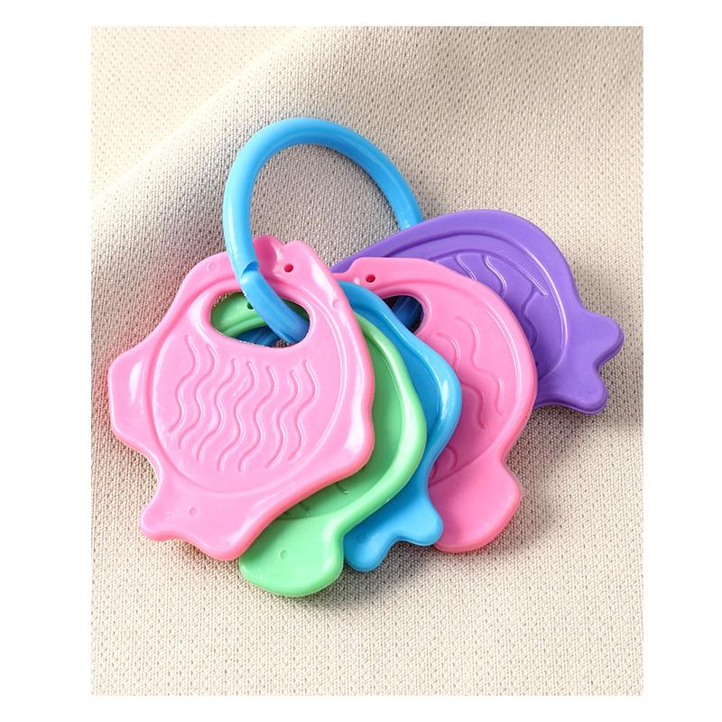 Aqua Baby Teether Fish Shaped Blue ring