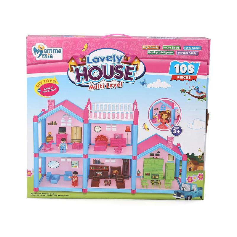 Mamma Mia Lovely House Multi Level(108Pcs)