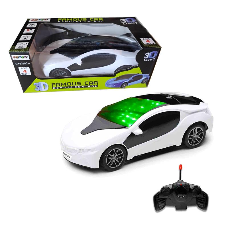 3D Famous Car Remote Control White (Gooyo)