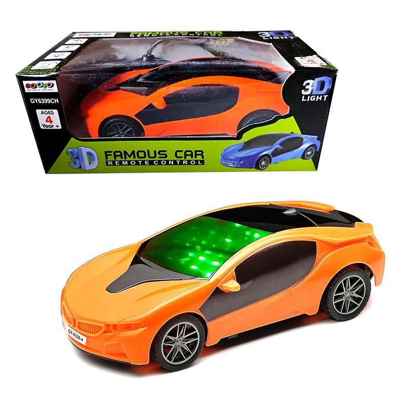 3D Famous Car Remote Control Orange (Gooyo)