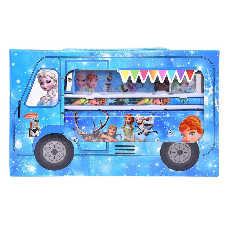Frozen stationery kit for kids - Blue | School Supply for Students | Stationery Set for Kids & Students | School Supplies