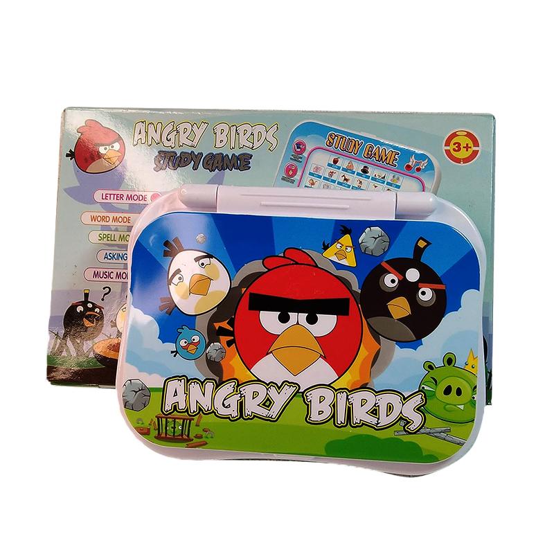 Angry Bird Study Game Toy With Music And Alphabet Sound (Blue)