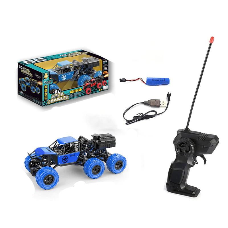 Rock Crawler Car 6 Wheel Racing High Speed Monster